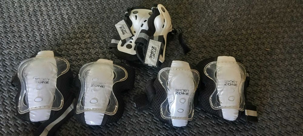 Proteções para patinagem/bicicleta