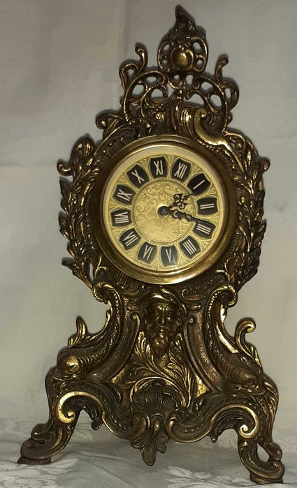 Relógio de Mesa em Bronze