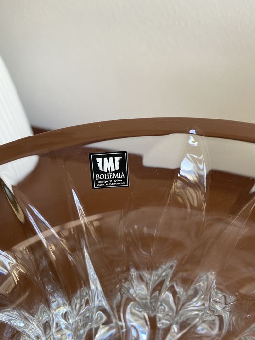 Centro de mesa de cristal Bohemia