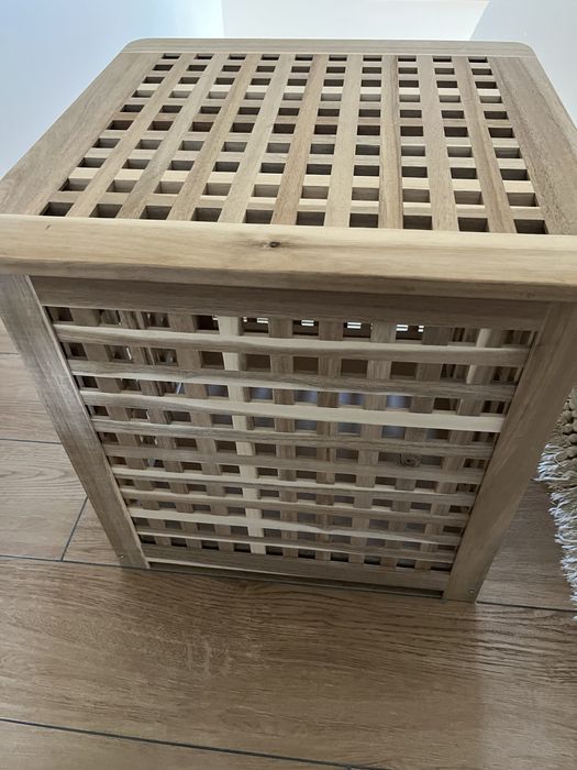 Stolik HOL Ikea drewniany 50x50