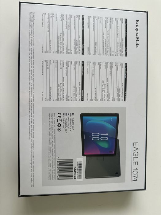 Tablet 10,4” Kruger&Matz Eagle 1074 Android 13, 64 GB
