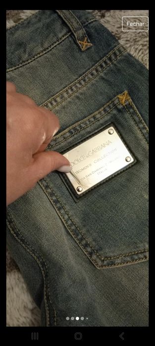 Calças Dolce & Gabana originais novas