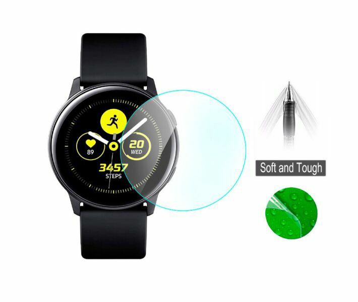 Защитная пленка для смартчасов galaxy watch active 2 (40мм)