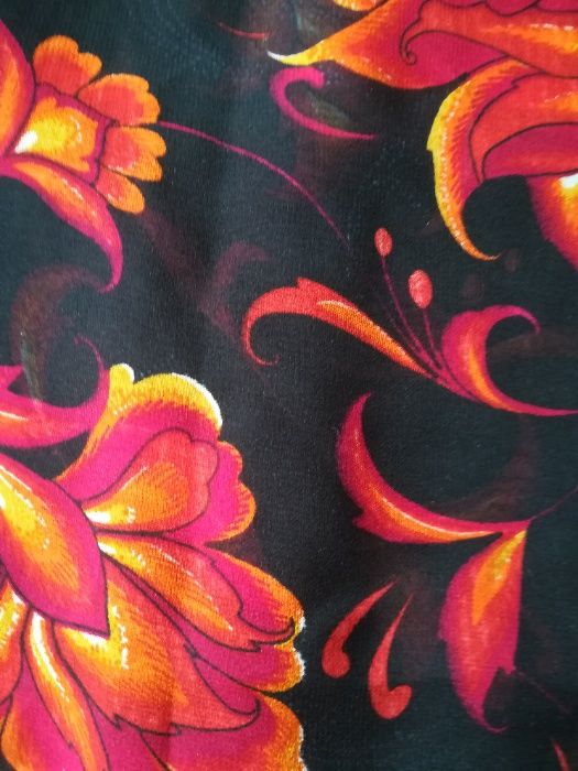 Отрезы крепдешина