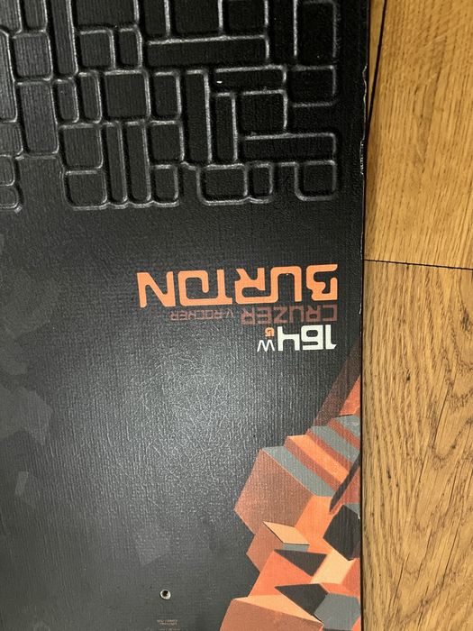 Deska Burton Cruzer 164W snowboard v-rocker