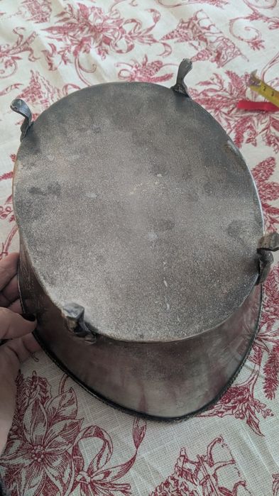 Żardiniera donica z cyny