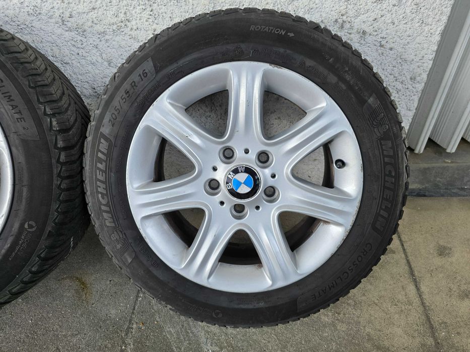 Jantes originais BMW 16" 5x120 com Pneus 205.55.16
