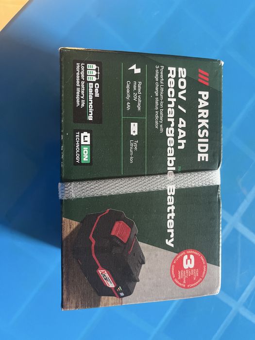 Akumulator parkside 20v 4ah nowy