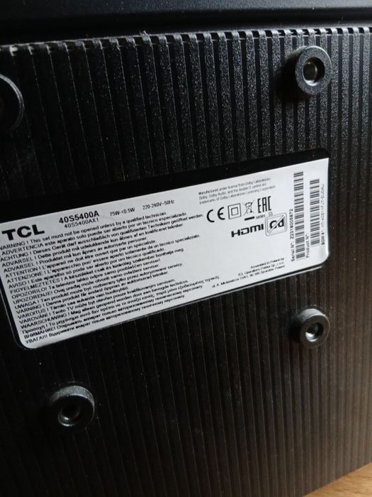 Telewizor LED TCL 40" super stan
