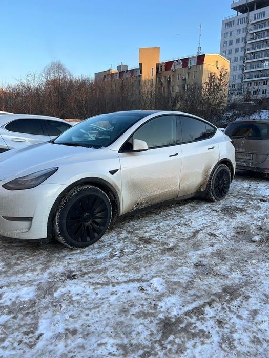 Ковпаки Tesla model Y R 19, комплект 4 шт