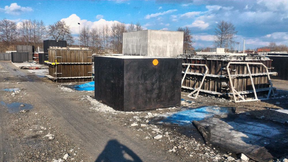 zbiornik betonowy 6 szambo betonowe  na wodę ścieki gnojowicę piwnica