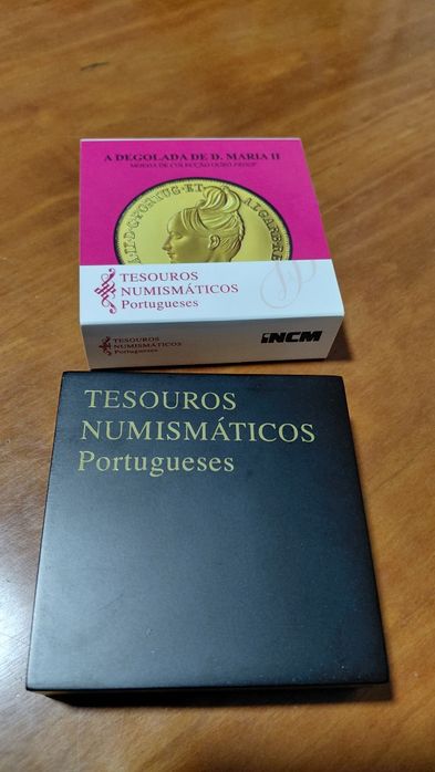 Moeda Ouro Degolada D. Maria   ICM