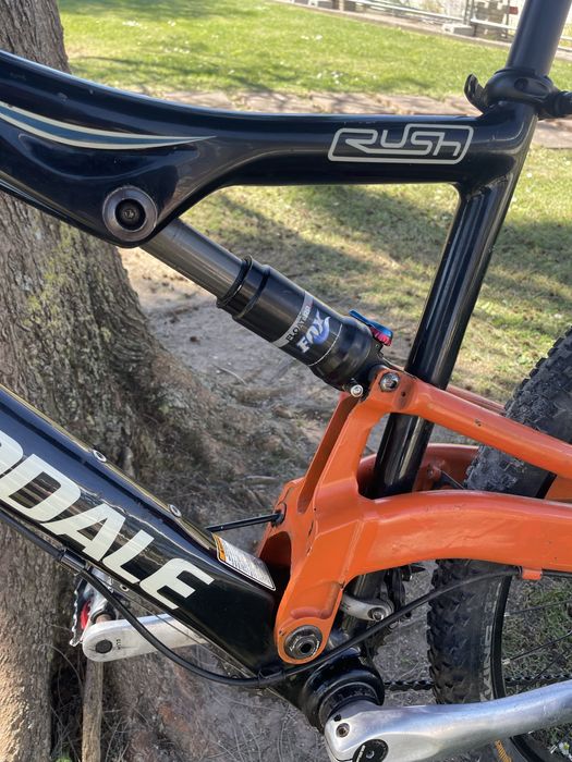 Cannondale rush em carbono, roda 26