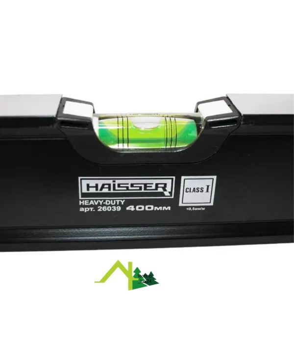 Уровень магнитный спиртовой 400 мм, HAISSER, Profi Heavy Duty 70542