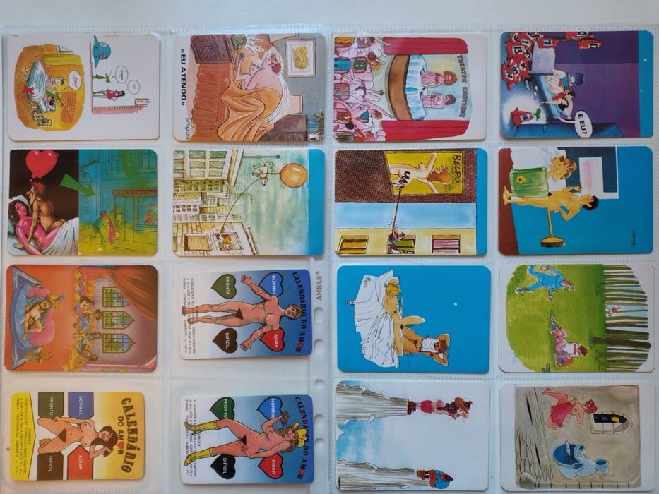 Coleção de 2,170 Calendários