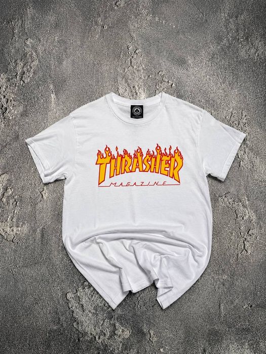 Футболка Thrasher Magazine Flame Logo T-shirt S