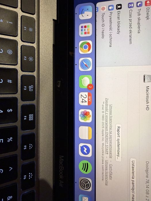 Macbook air 13  2021