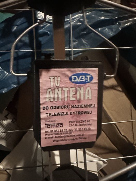 Antena siatkowa DVB-T do telewizji naziemnej