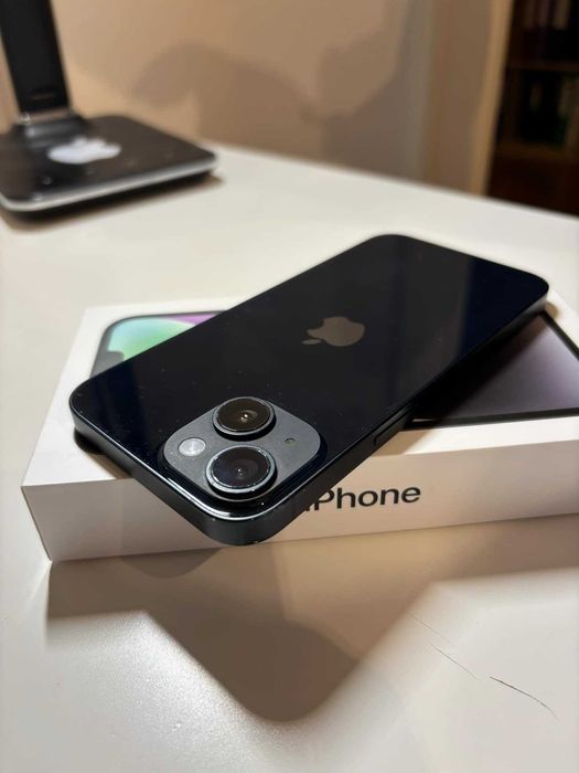 iPhone 14, Midnight, 128GB **GRATIS** dwie obudowy
