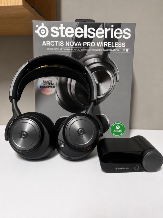 SteelSeries Arctis Nova Pro Wireless | Stan idealny | Pełny zestaw