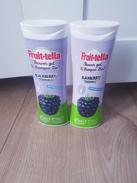 Nowy żel szampon 2 w 1 pod prysznic marki Fruit Tella 2x 300ml