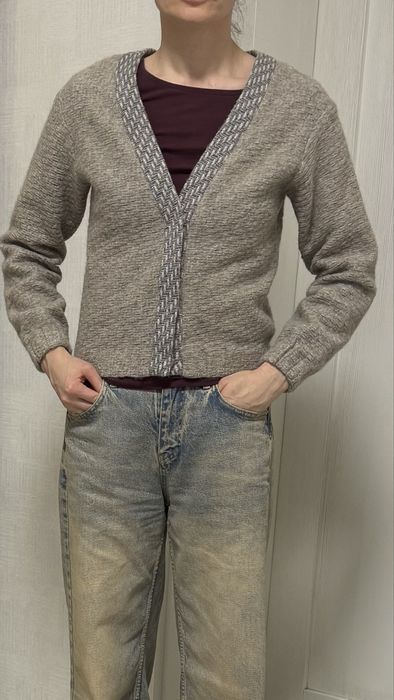 Жіночий кардиган жакет бомбер шерсть