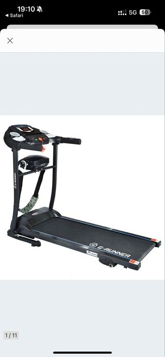 Bieżnia z masazerem