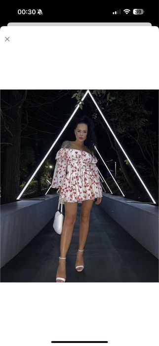 Сукня в квіти корсетна