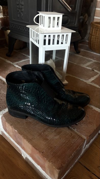 Botki 38 zielone