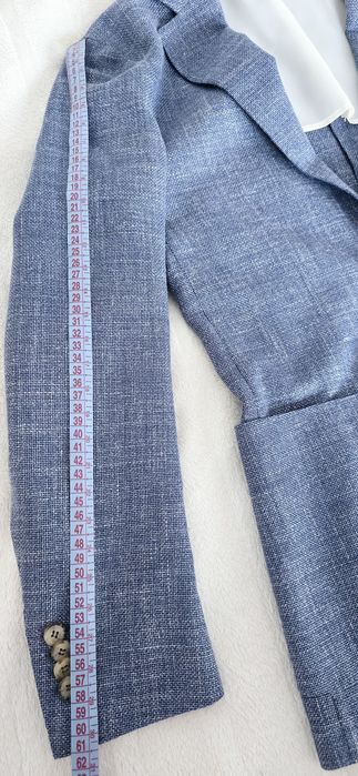Nowa marynarka Suitsupply r. 44 (wełna, jedwab, len, kaszmir)