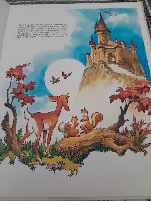 Livro Branca de Neve e os Sete Anões