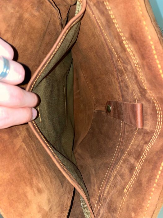 Рюкзак шкіряний ручної роботи від Boorbon в ідеальному стані