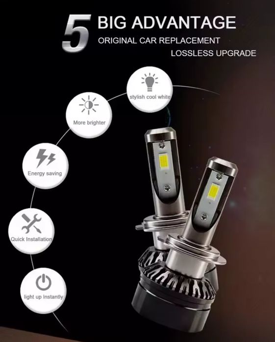 Żarówki H8 H11 H16 OSRAM LED