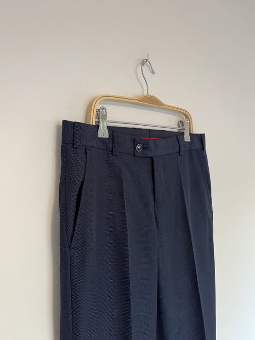 garnitur męski (176 cm) - komplet / granatowy