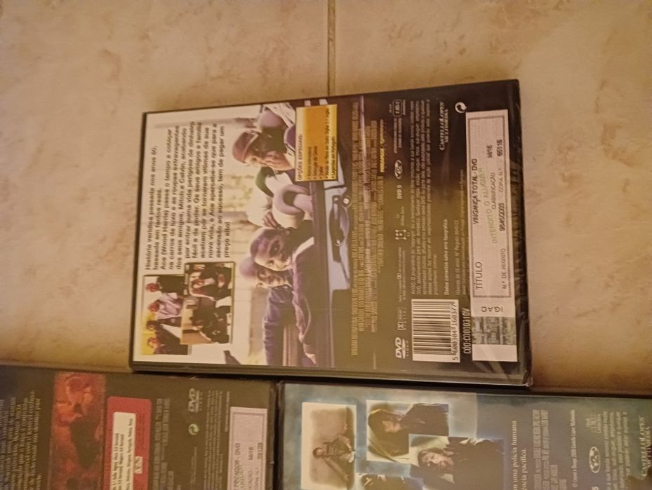 Filmes DVD novos e embalados