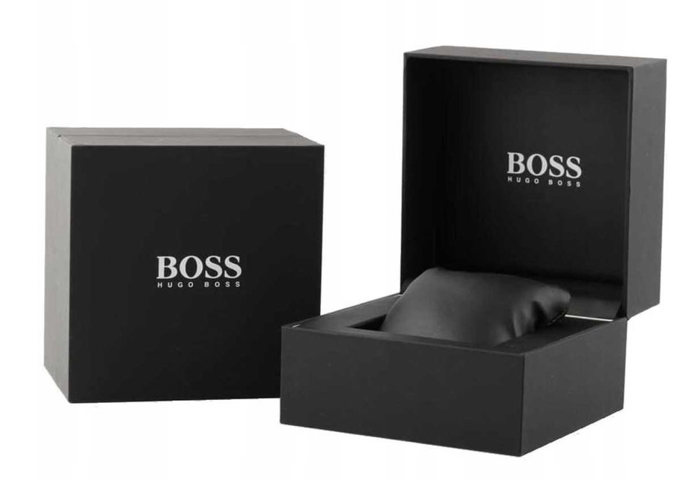 zegarek męski HUGO BOSS GLOBETROTTER ZŁOTY pudełko jak NOWY