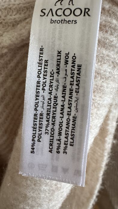 Sacoor Sweaters, made of very soft knit fabric. Impeccable!!64739218457729124