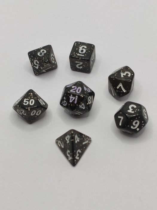 Zestaw 7 MINI kośic rpg - opowieści Hobbitów: Ciemna Noc