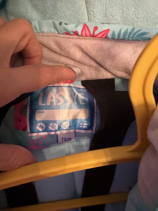 Зимовий комбінезон Lasse, 6-12 місяців. 74 см