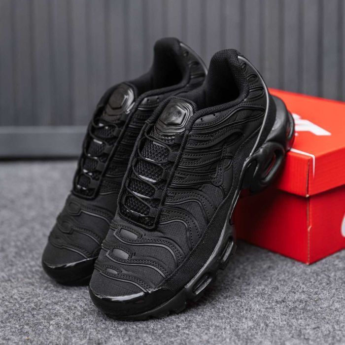 Кросівки Nike Air Max TN Waterprof Black premium осінь/єврозима