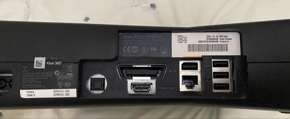 Xbox 360 slim para peças