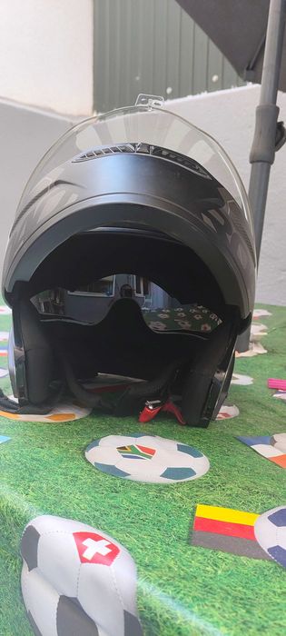 Capacete de moto à prova d'água e com Bluetooth integrado