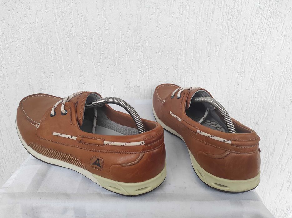 Брендовие туфли, мокасини кожанние Clarks р.45