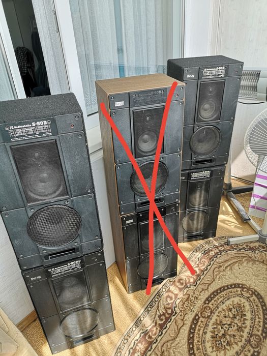 Акустичні системи Radiotehnika S-50B