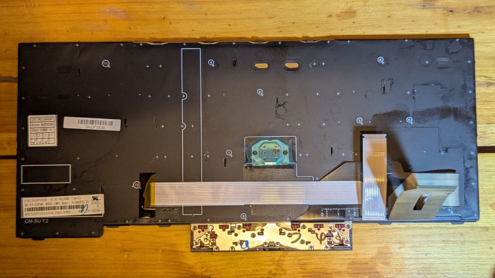 Клавіатура Lenovo ThinkPad E480 / L480 / T480s E495 T490 (FRU 01YP480)