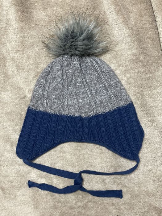 Зимова шерстяна шапка для хлопчика
