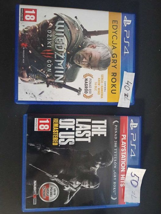 Sprzedam gier na PS 4