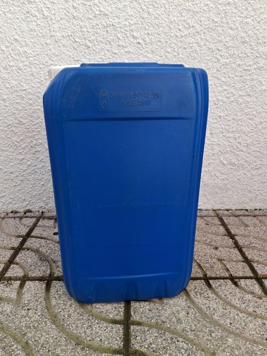 Bidons 25L usados so uma vezes.