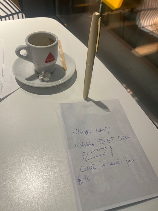 Caneta de aparo Navy