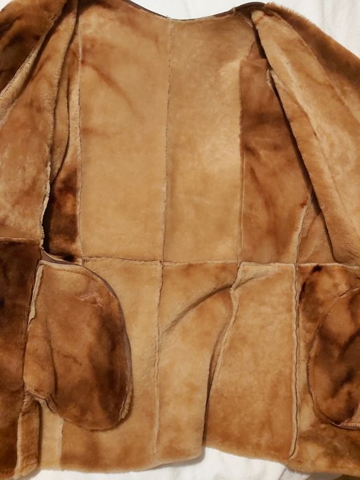 Casaco pele verdadeira